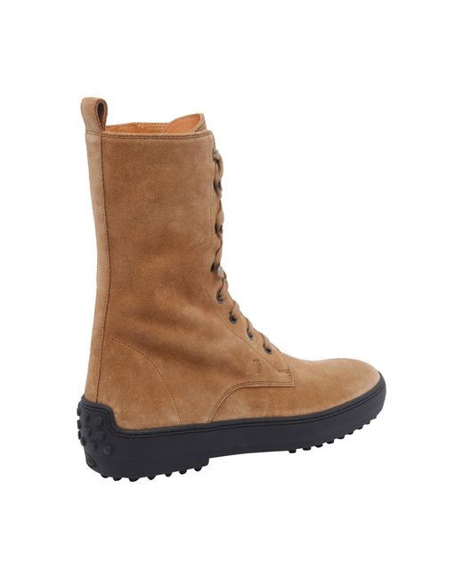 Tod's Brown Winter Gommino Bootie