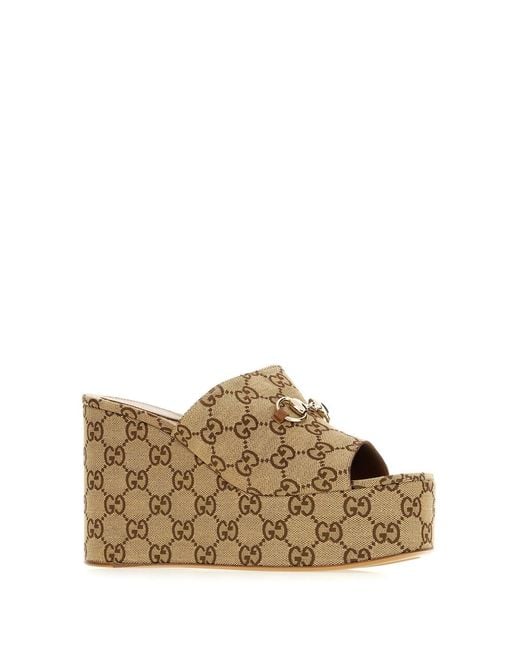 Gucci Brown Shoes Mules