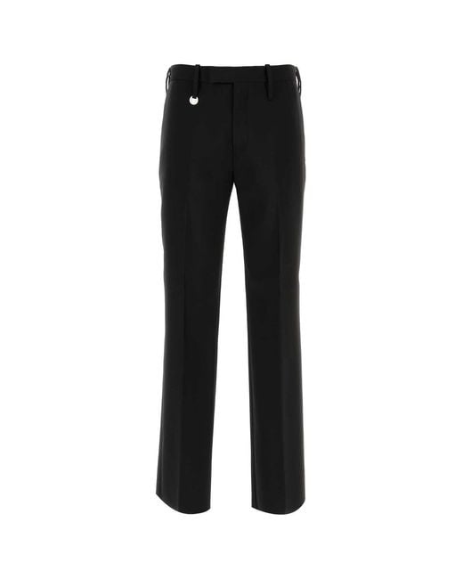 Burberry Black Wool Pant for men