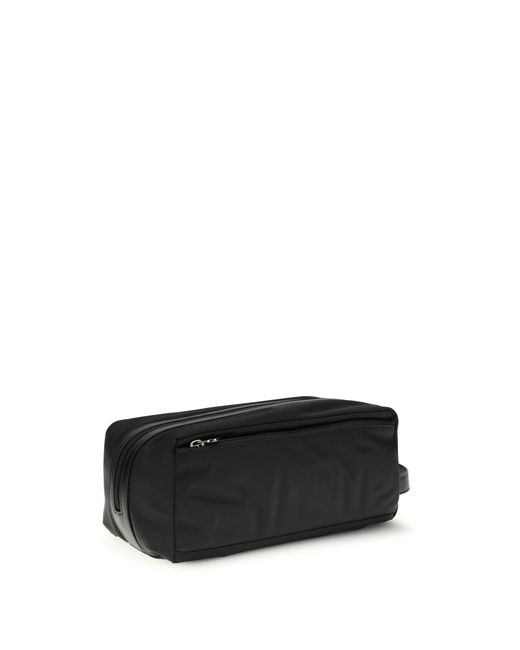 Kiton Black Beauty Case With Zip for men
