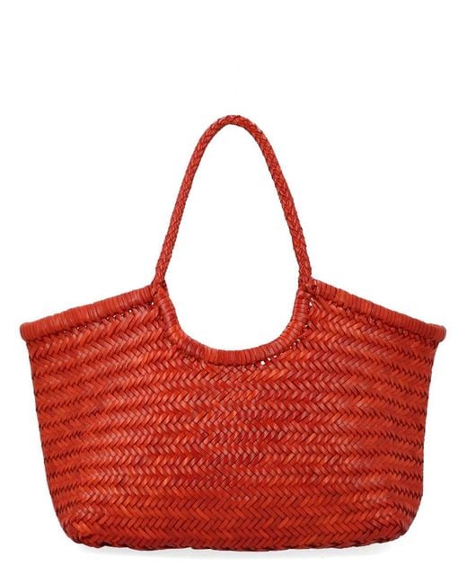Dragon Diffusion Red Borsa "Nantucket" Large