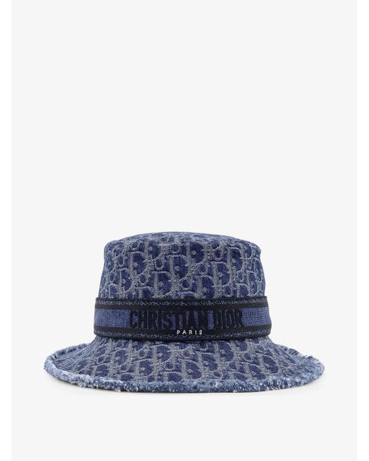 Dior Blue Dior D-Bobby Dior Oblique Cloche