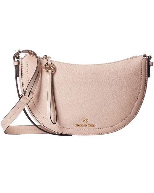 Michael Kors Camden Small Messenger in Soft Pink (Pink) - Save 18% | Lyst