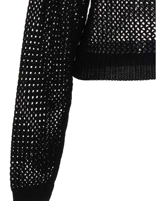 Ramael Black 'bio Cable' Sweater