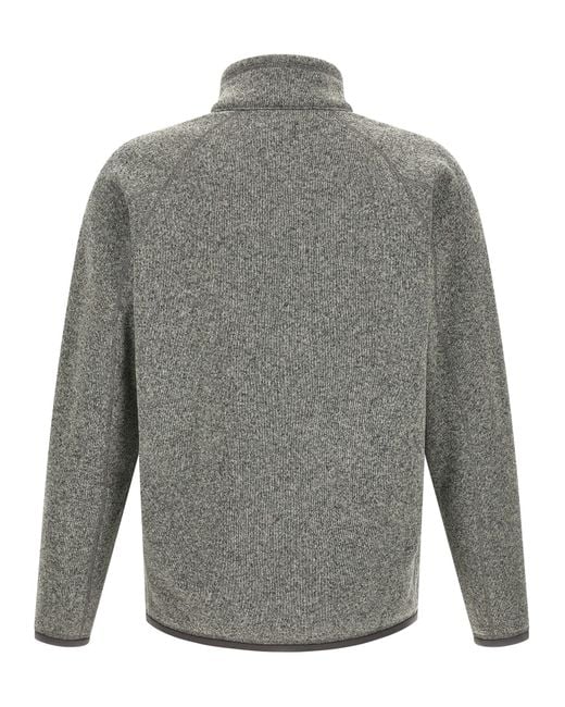 Patagonia Gray Polyester Full-Length Jacket for men