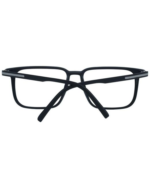 Porsche Design Black Plastic Glasses (Frames) for men