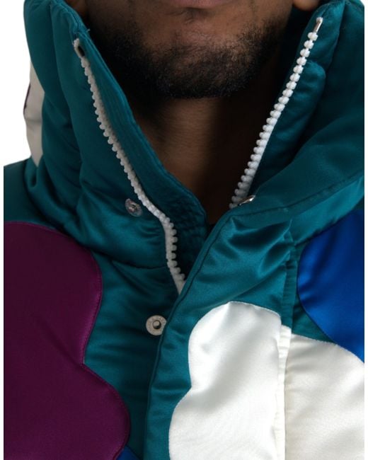 Dolce & Gabbana Blue Winter Jackets for men