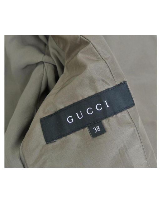 Gucci Natural Taffeta Top Basic Jacket Blazer
