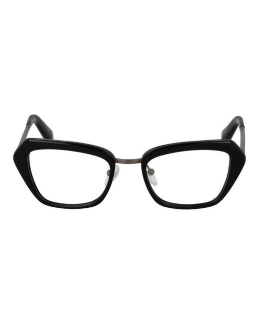 Yohji Yamamoto Black Plastic Glasses (Frames)