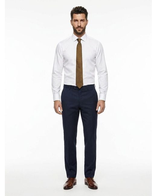 Givenchy White Silk Tie for men
