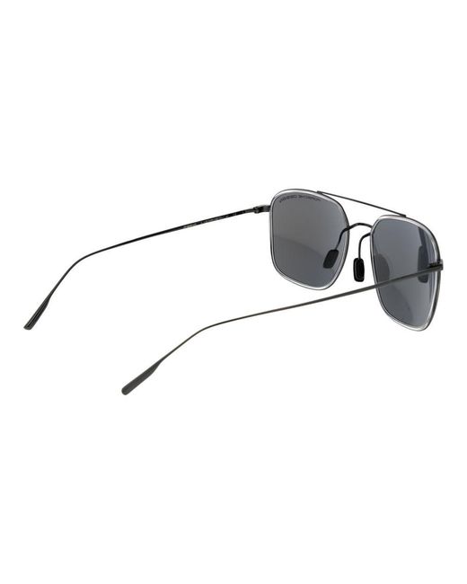 Porsche Design Blue Titanium Sunglasses for men