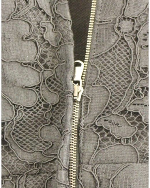 Dolce & Gabbana Black Floral Lace Sicily Runway Dress
