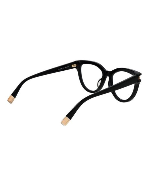 Furla Black Cellulose Acetate Glasses (Frames)