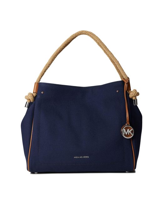 michael kors isla large canvas satchel