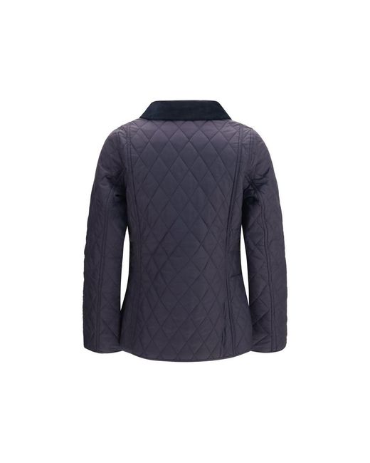 Barbour Blue Polyamide Full-Length Jacket