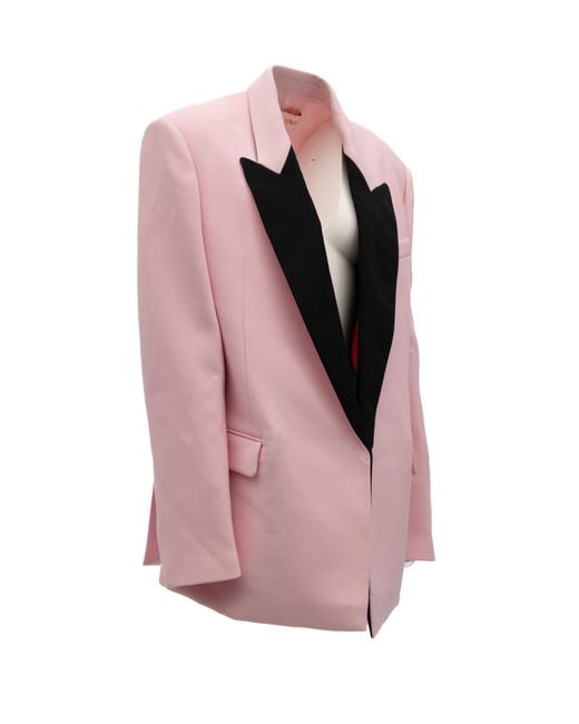 Valentino Garavani Pink Tuxedo Blazer