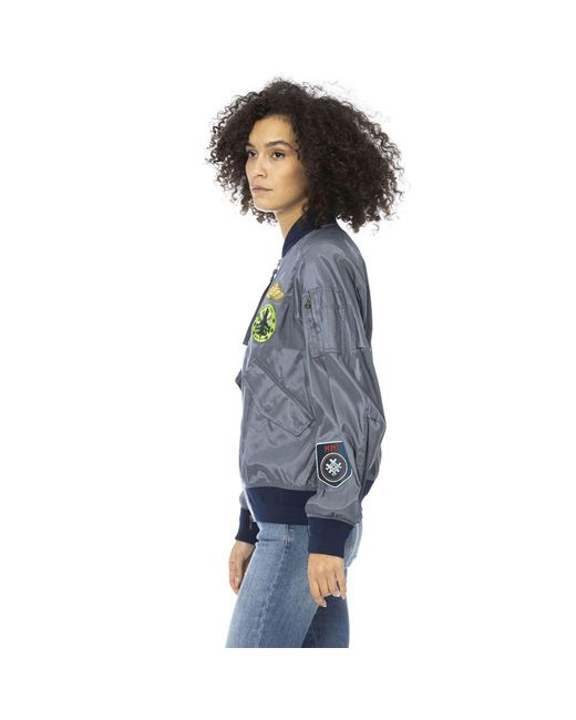 MR & MRS Blue Polyamide Jackets & Coat