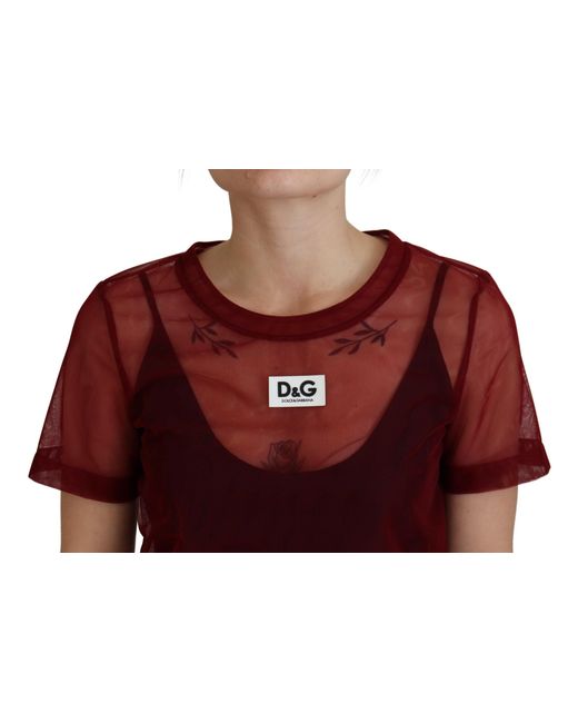 Dolce & Gabbana Black Mini Shift Dres