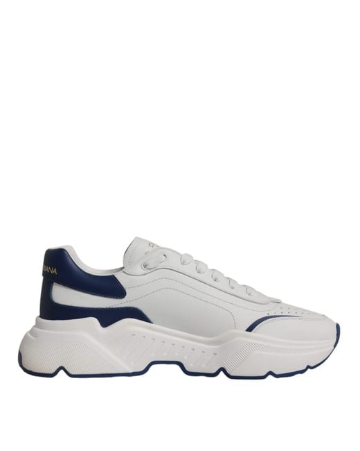 dolce & gabbana leather daymaster sneakers
