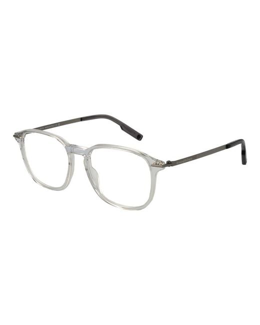 Zegna Metallic Acetate Glasses (Frames) for men
