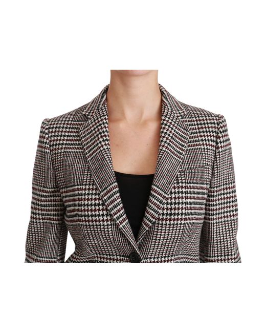 Dolce & Gabbana Gray Jackets & Coat
