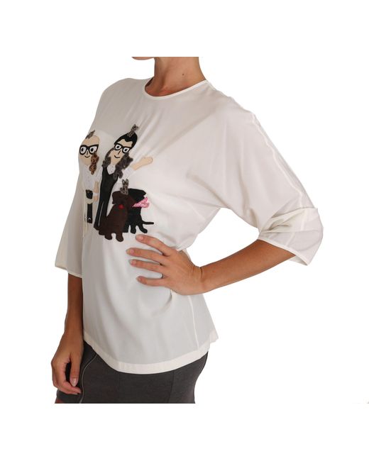 Dolce & Gabbana Gray Blouses