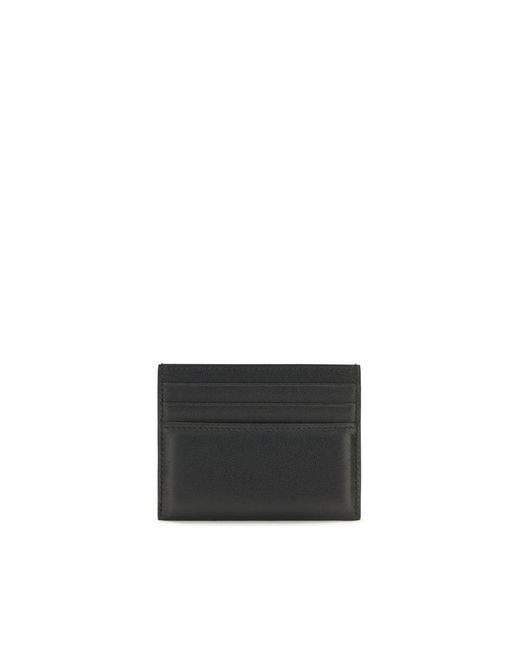 Givenchy Black Calf Leather Bos Taurus Wallet for men