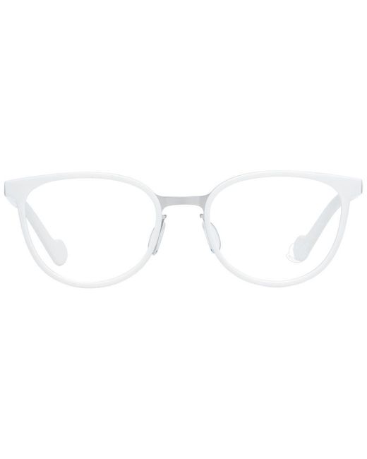 Moncler White Metal & Plastic Glasses (Frames)