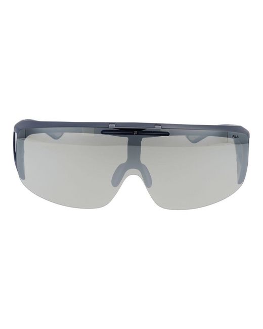 Fila Blue Plastic Sunglasses for men