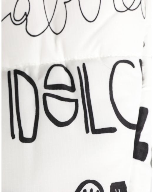 Dolce & Gabbana Black Logo Print Whole Head Wrap Capello Hat Polyester for men