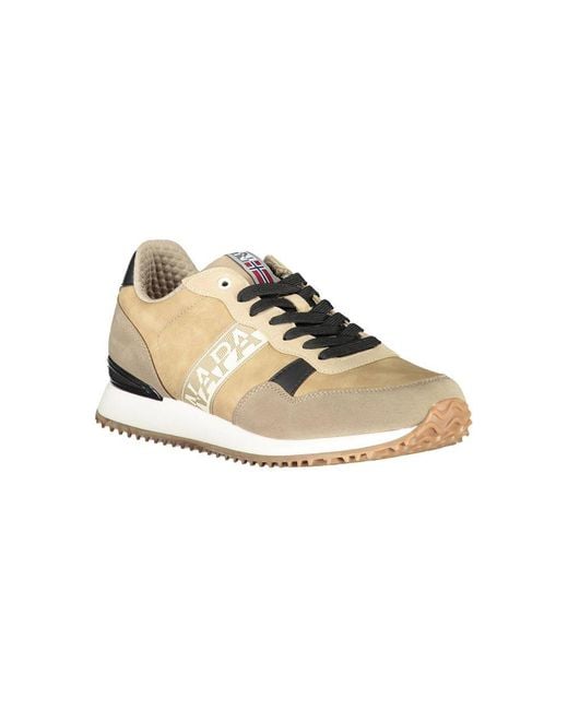 Napapijri Metallic Polyester Sneaker for men