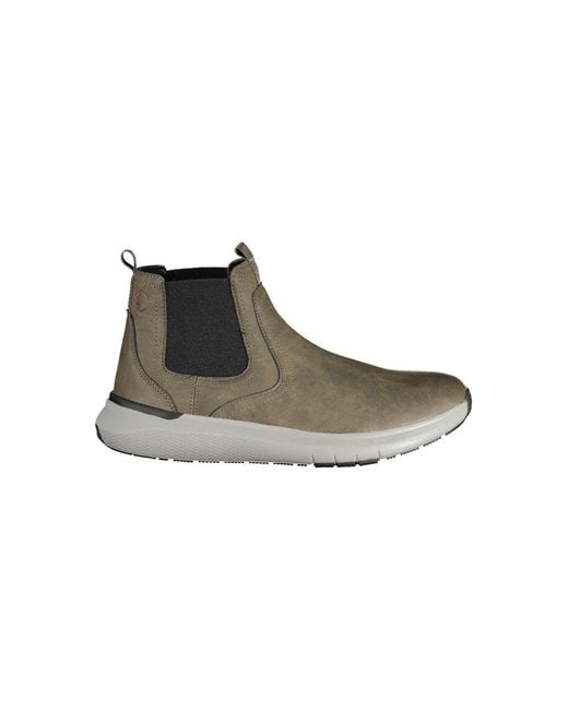 Lumberjack Brown Polyester Ankle Boots for men