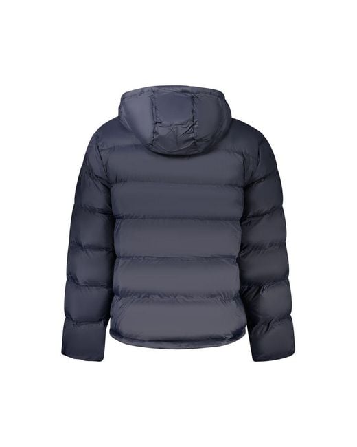 Calvin Klein Blue Blu Poliammide Jacket for men