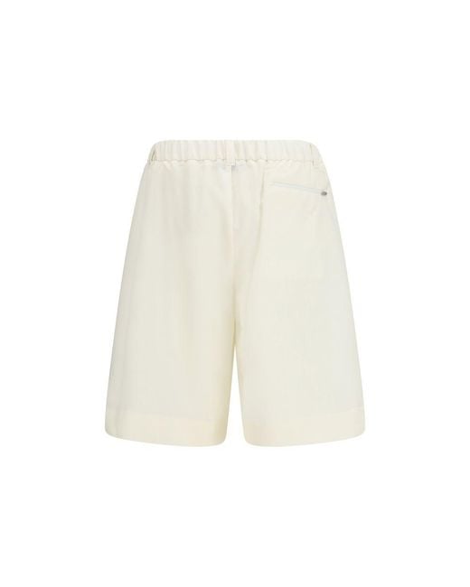 Laminar Natural Polyester Bermuda Shorts for men