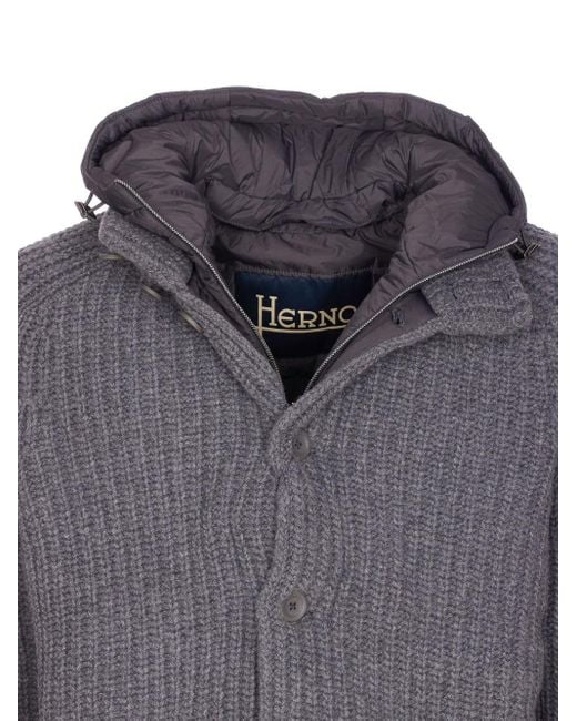 Herno Gray Coats for men