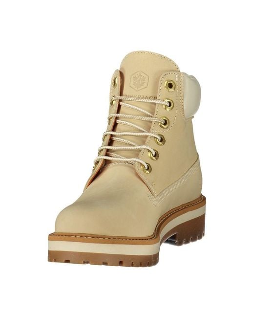 Lumberjack Natural Polyester Ankle Boots