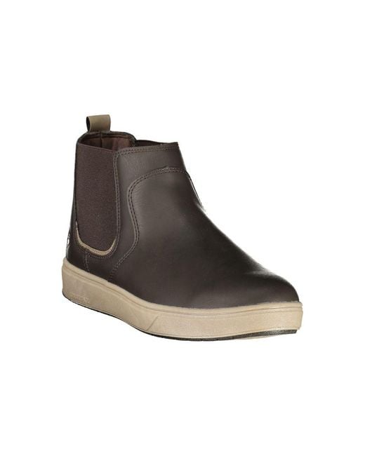 Lumberjack Brown Polyester Ankle Boots for men