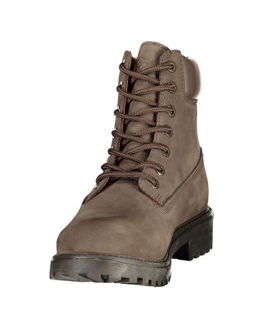 Lumberjack Brown Leather Boot for men