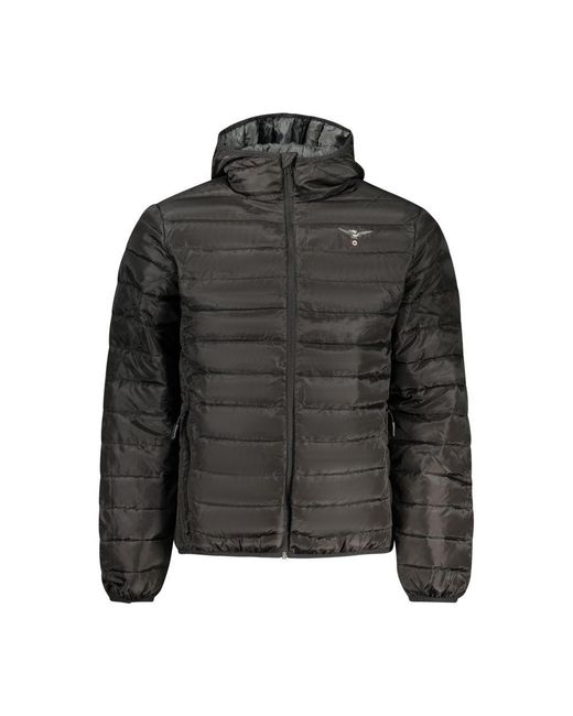 Accademia Militare Black Nero Polyester Jacket for men