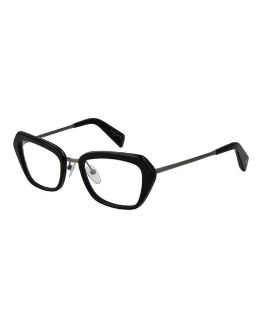 Yohji Yamamoto Black Plastic Glasses (Frames)