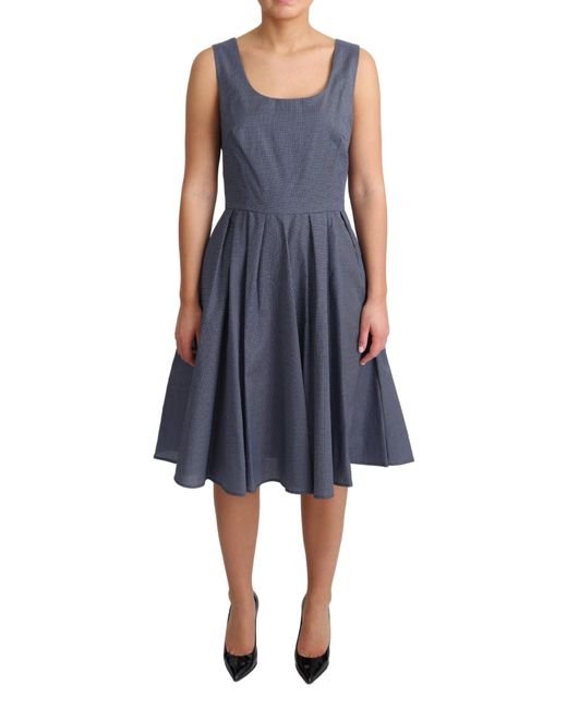 Dolce & Gabbana Blue Midi Dresses