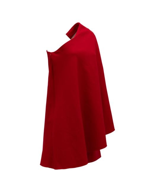 Valentino Garavani Red Deep Short Cocktail Dress