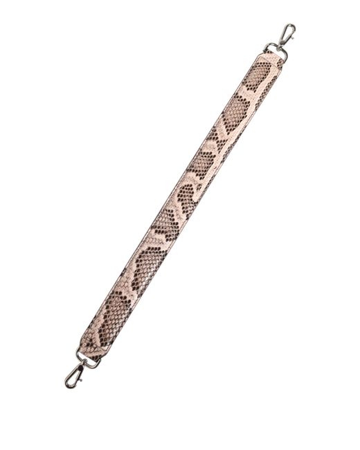 Dolce & Gabbana Natural Exotic Leather Handbag Accessory Shoulder Strap