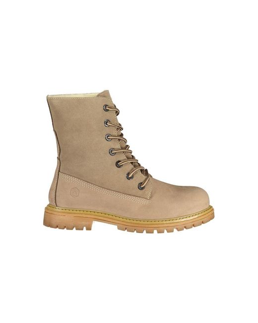Lumberjack Natural Polyester Ankle Boots
