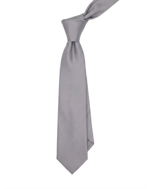 Givenchy White Silk Tie for men