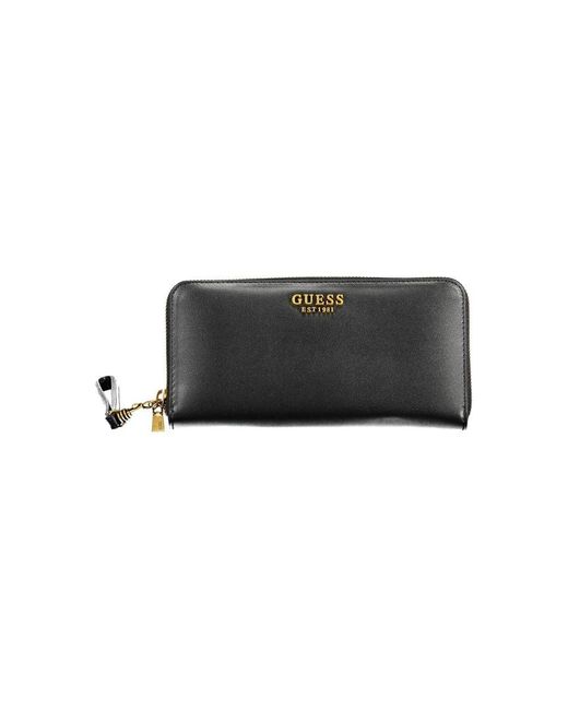 Guess Black Polyethylene Wallet