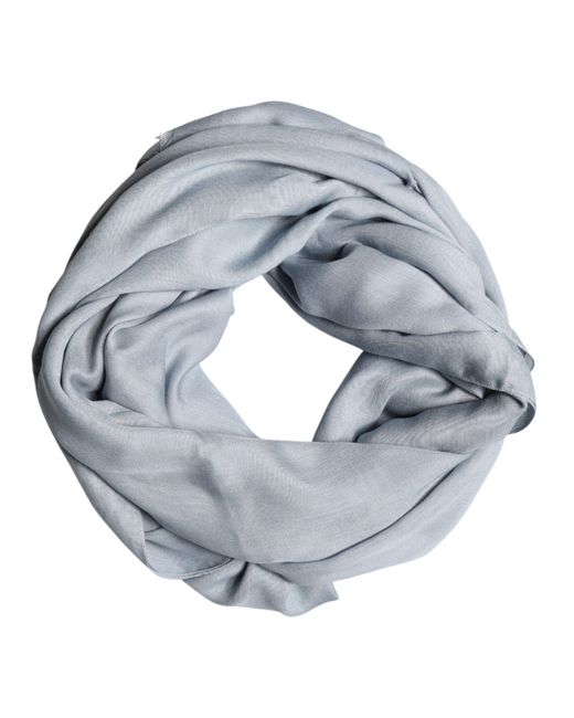 Dolce & Gabbana Blue Cashmere Knitted Shawl Pl+Se+Ws Accessory