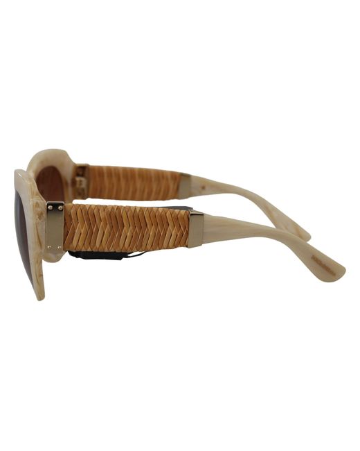Dolce & Gabbana Black Chic Acetate Sunglasses