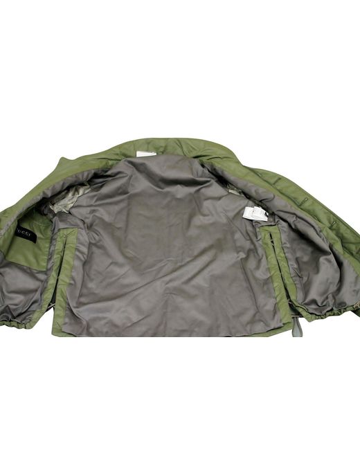 Gucci Green Jacket With Padding (G 60 Us 50) for men