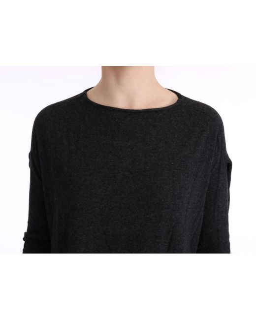 CoSTUME NATIONAL Black Viscose Knitted Sweater